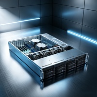 Servidor de IA en Torre JumSoft JS-TW-GPU4210 4U, Compatible con CPU Dual LGA3647 (10 Núcleos, 20 Subprocesos), Instalación de 8 GPU de Alta Gama