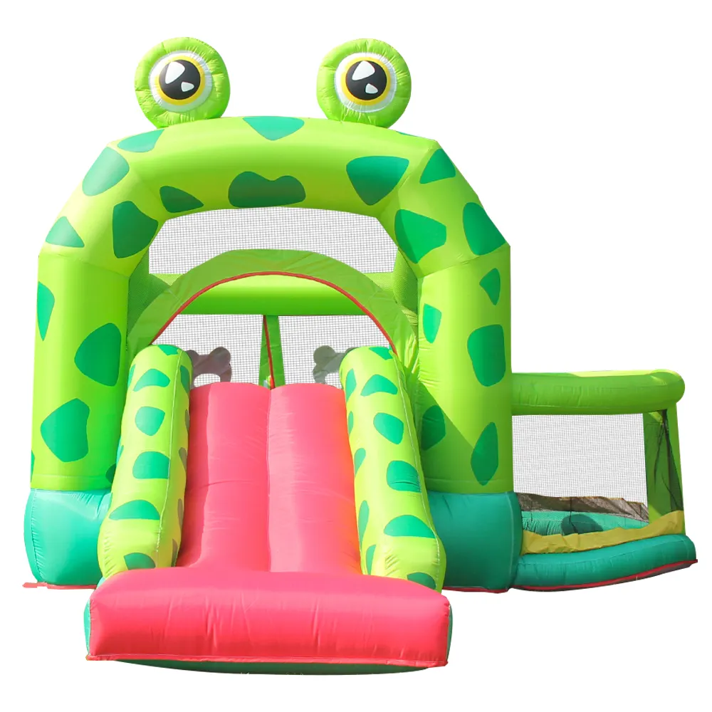Детский домик-лягушка, надувной замок, прыгающий воздушный шар, батут для оптовой продажи