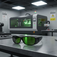 Lunettes et protections laser à fibre haute performance, protection 1064 nm, garantie 3 ans