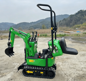 2026 创鑫 0.6 吨小型挖掘机 CX-006B CE 认证 EURO5 发动机橡胶履带式小型挖掘机，用于花园草坪护理 - Product Image 1