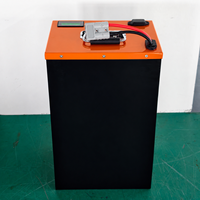 Paket Baterai LiFePO4 60V 64V 50Ah untuk Sepeda Motor Listrik dan Golf Cart, 2000 Siklus, Sel Prismatik 3.2V 25Ah Terpasang