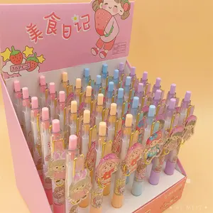 Canada 2023 Popular unique writing stationery wholesale plastic mechanical hb pencil with cartoon character pencils