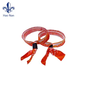 Bracelet brodé en Polyester et tissu tissé pour mariage, bracelets de fête, avec serrure à glissière, bon marché, offre spéciale,