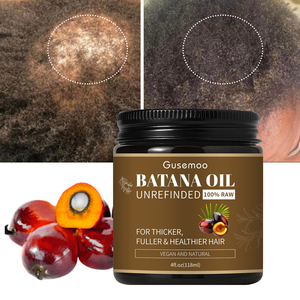 Rafine edilmemiş % 100% saf organik Honduras ham Batana yağı saç büyüme için kalın ve güçlü doğal soğuk preslenmiş kafa derisi bakım yağı balsamı - Product Image 1