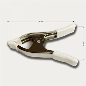 Pinces à vêtements robustes en acier laminé à froid de 4 et 6 pouces, durables pour robes de mariée, travaux de jardinage et utilisation extérieure - Product Image 3