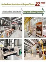 Portes intérieures en bois MDF écologiques de style minimaliste, acceptant les commandes OEM et ODM, pour projets hôteliers