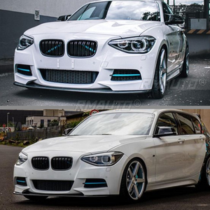 Kit de carrosserie complet : Lame de pare-chocs avant, spoiler, diffuseur et protection pour BMW Série 1 F20 F21 M Sport 2012 2013 2014 118i 120i - Product Image 5