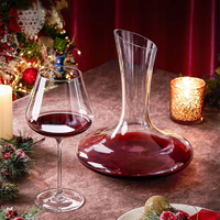 Vente chaude Creative Fête De Mariage Whisky Cristal Minimaliste Clair Cadeau Soufflé À La Main Tasse En Verre Gobelet À Vin