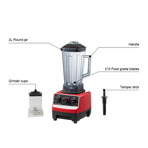 2L High Speed Food <b>Blender</b> Heavy Duty Electric Mixer with 600ml Grinding Cup for Hotel Catering Supplier - Product Image 3