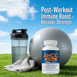 ผู้ผลิตแคปซูลสารสกัดจากเห็ดออร์แกนิก AHCC 500 มก. สำหรับเสริมสร้างภูมิคุ้มกันและกระตุ้นกิจกรรม<span class=keywords><strong>เม็ดเลือด</strong></span><span class=keywords><strong>ขาว</strong></span> 60 แคปซูล รับผลิตแบรนด์ส่วนตัว - Product Image 3