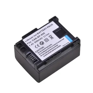 BP-808 BP808 BP-809 BP-807แบตเตอรี่กล้องสำหรับ Canon FS10, FS100, FS11, FS20, FS200, FS21, FS22, HFM400, FS300