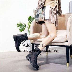 Botas de Mujer con Tacón Alto y Plataforma, Estilo Moderno, con Abertura en la Parte Superior - Product Image 1