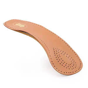 Semelles orthopédiques 2026 pour femmes, soutien de la voûte plantaire pour pieds plats, coussinet de talon en cuir véritable et TPU, tailles 41-46 - Product Image 2