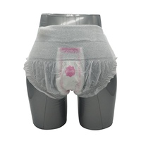Culottes menstruelles jetables ultra-douces avec micro-ceinture pour la nuit, pour femmes, OEM/ODM personnalisables
