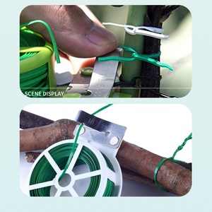 Suministros de Fábrica, Productos de Alta Calidad, Alambre de Jardín Flexible Recubierto de Plástico, Atadura Floral para Dar Forma a Plantas y Sujetar Ramas - Product Image 3