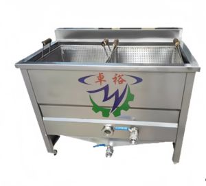 Machine à frire <span class=keywords><strong>semi</strong></span>-automatique industrielle à haute productivité agitation automatique chips de plantain frites pommes de terre <span class=keywords><strong>friteuse</strong></span> - Product Image 1