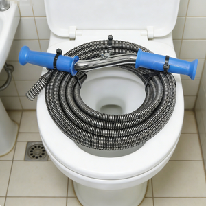 Outil de nettoyage de canalisations à ressort, embouts de perçage filetés en gros pour éviers de cuisine domestiques, nettoyeur d'égouts - Product Image 6