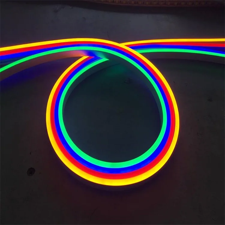 Waterproof Rgb Magic Color Led Neon Light 5m Flexible Soft Rope Strip High Brightness for Bedroom Living Gaming Room Party · image 2