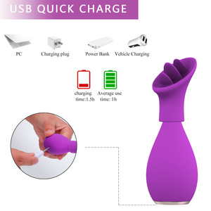 Vibrador Dildo para Mujeres, Juguetes Sexuales, Dildos para Parejas, Masturbador Compartido para Hombres y Mujeres, Lengua Vibradora - Product Image 4