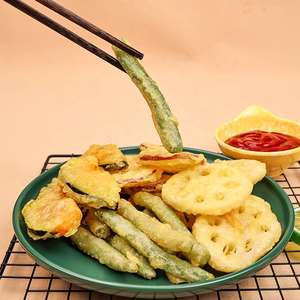 Mélange de tempura japonais artisanal, sélection de 4 légumes, précuits et surgelés - Product Image 4
