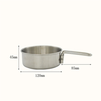 Haute qualité multifonction sac à dos Portable en acier inoxydable pliant extérieur poignée casserole ustensiles de cuisine Camping marmite