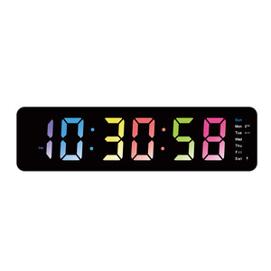 Reloj Despertador <span class=keywords><strong>Digital</strong></span> LED Multifuncional para Niños YAOQIU YQ-3206, Termómetro, Pantalla de 24 Horas, Visualización del Día de la Semana, Diseño Moderno y Minimalista - Product Image 5