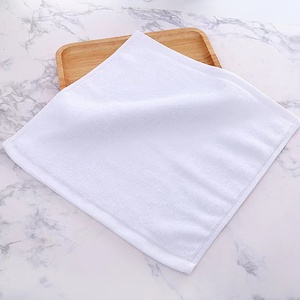 Ensemble de serviettes de bain en coton 100% uni <span class=keywords><strong>blanc</strong></span>, écologiques, pour hôtel et spa, avec une qualité GSM élevée - Product Image 3