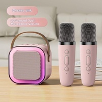 Haut-parleur portable sans fil K12 personnalisé en plastique 5.0 avec prise en charge de l'application, radio FM et système stéréo pour karaoké
