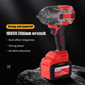 SENGXIN Industrial 21V Lithium-Ion Cordless <b>Battery</b>-Powered Impact Wrench Brushless Motor 42mm Drive 5Ah <b>Battery</b> 1000N - Product Image 3