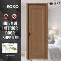 Portes intérieures en bois HDF certifiées FSC EOKO, isolation acoustique, portes en bois pour les projets résidentiels et de villas