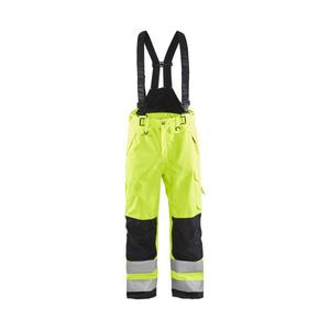 BLAKLADER - 186719773399D124 Pantalones de concha de alta visibilidad Amarillo/Negro-EAN 7330509702291 ROPA DE TRABAJO DE LA HI-VIS - Product Image 1