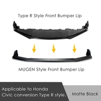 Nuevo kit de carrocería para Honda Civic 10.ª generación: alerón delantero y divisor lateral para un estilo mejorado