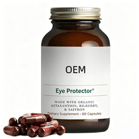 Capsules pour la santé des yeux, soutien de la vision, soins des yeux secs, compléments avec lutéine et zéaxanthine pour adultes