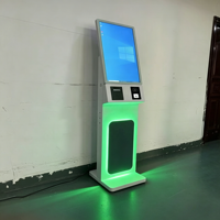 Máquinas Expendedoras de 32 Pulgadas con Impresión de Documentos A4, Copia, Escaneo, Kiosco SDK, Reconocimiento Facial, Multi-OS para Uso Gubernamental y Universitario
