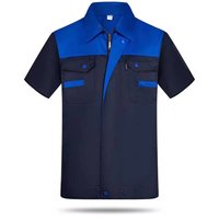 Vêtements de protection du travail d'été Uniforme de travail à manches courtes Machines d'ingénierie personnalisées Vêtements de travail pour la construction