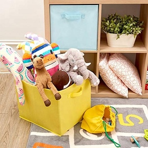 선반 옷장을 위한 13 인치 Foldable 비 길쌈된 직물 저장 상자 - Product Image 6