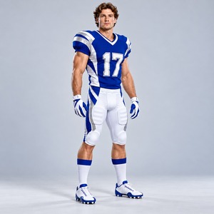 Uniforme de fútbol americano duradero y resistente para equipos activos, diseñado para mayor comodidad, durabilidad y ajuste fácil. - Product Image 4