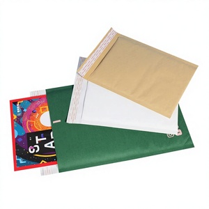 Enveloppe à bulles kraft biodégradable et écologique pour une expédition durable avec des tailles personnalisées et 100% de matériaux compostables - Product Image 1