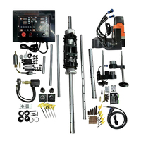 Machine de perçage en ligne CNC portable 2 en 1 et de soudage de trous circulaires internes avec moteur et économie d'énergie