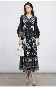 Vestido Plisado Miyake de Moda para Mujer, Elegante, Tallas Grandes, Nueva Colección Verano 2026, Venta Caliente, Venta al por Mayor - Product Image 4