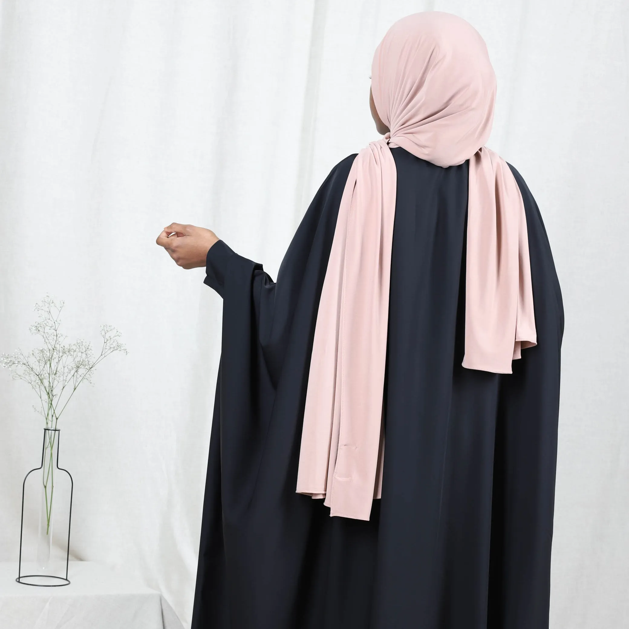 Vestido musulmán de manga larga para mujer, nuevo modelo en Dubái, Abaya