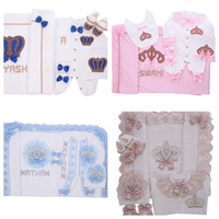 Grosir Pabrik/OEM Jumpsuit Bayi Berkaki, Romper Bayi Baru Lahir Set Selimut, Baju Bayi Lengan Panjang, Kustomisasi