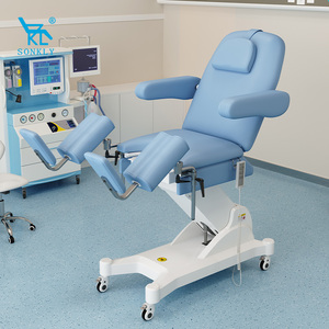 Lit d'examen gynécologique multifonctionnel SONKLY, lit d'accouchement manuel, lit obstétrical hydraulique universel, lit d'accouchement pour <span class=keywords><strong>bébé</strong></span> - Product Image 6