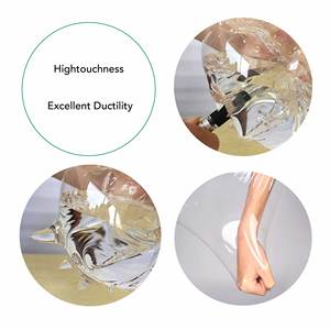 Tự dính PE Stretch <span class=keywords><strong>Wrap</strong></span> phim, hậu cần bao bì khay bao bì phim, 2-Wire dày công nghiệp bám phim - Product Image 3