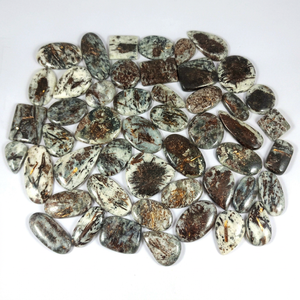 Astrophyllita Natural Cabujón, Gema Suelta con Destello Dorado y Radiación Estelar, Cristal Raro para Joyeros y Colgantes - Product Image 1