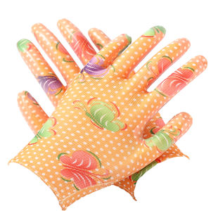 ضمان تجارة رخيصة للماء حديقة العمل قفازات مغطاة بالنتريل - Product Image 5