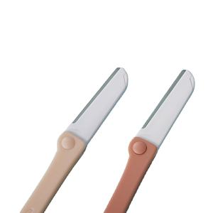 Exquisite Cosmetic Tools <strong>Women</strong> Body <strong>Shaver</strong> Imported Blade Smooth Shape Blade Folded Eyebrow razor Brow Trimmer - Product Image 1