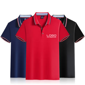 Échantillon gratuit Polo pour hommes Vêtements de travail personnalisés Logo imprimé Chemises polo de golf de loisir - Product Image 2