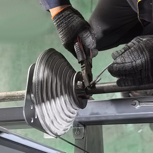 Kit d'assemblage de câble métallique GUDE DOOR <span class=keywords><strong>GDLT</strong></span>, quincaillerie de fixation pour porte de garage, manchon en aluminium, divers accessoires de porte - Product Image 4