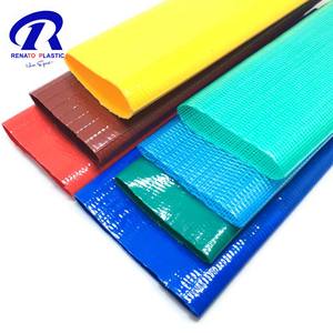 Afrique Ghana Nigeria Harvest Lion Brand Décharge Durable PVC Layflat Tuyau d'eau pour l'irrigation dans la ferme - Product Image 2